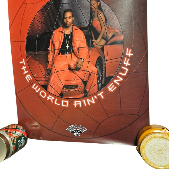 Tela‎ The World Ain't Enuff 2000 Promo Poster 18x24 Rap-A-Lot Hip Hop Advert - Picture 3 of 6